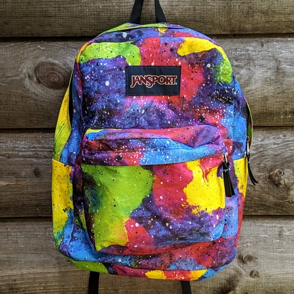 jansport backpack rainbow